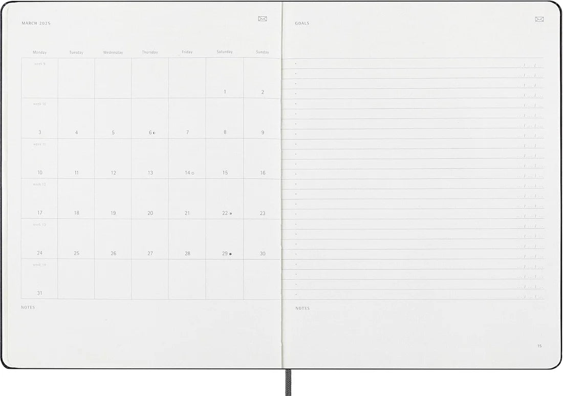 Velora Smart Planner PRO 2025 – Weekly & Monthly Productivity Planner | Goal Setting Professional Organizer 2025